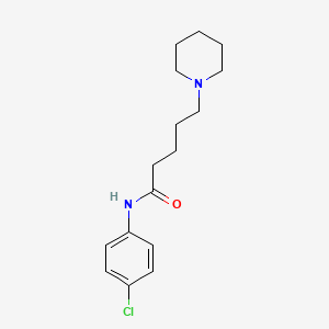 N-(4-Chlorophenyl)-5-(piperidin-1-YL)pentanamide