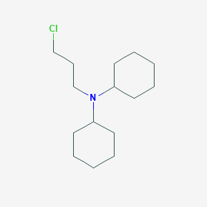 N-(3-chloropropyl)-N-cyclohexylcyclohexanamine