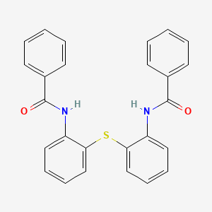 N,N'-[Sulfanediyldi(2,1-phenylene)]dibenzamide