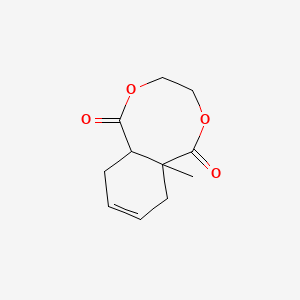 6a-Methyl-3,4,6a,7,10,10a-hexahydro-2,5-benzodioxocine-1,6-dione