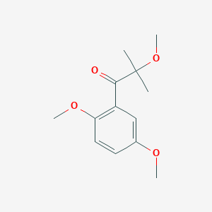 1-(2,5-Dimethoxyphenyl)-2-methoxy-2-methylpropan-1-one