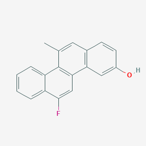 6-Fluoro-11-methylchrysen-3-OL