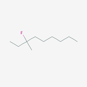 molecular formula C10H21F B14346482 3-Fluoro-3-methylnonane CAS No. 90304-30-6