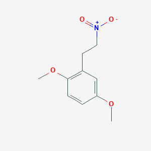 molecular formula C10H13NO4 B1434650 1,4-Dimethoxy-2-(2-nitroethyl)benzene CAS No. 205826-84-2