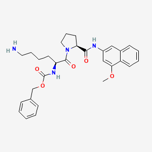 molecular formula C30H36N4O5 B1434655 Z-Lys-Pro-4MbNA CAS No. 74305-53-6
