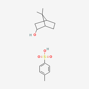 7,7-Dimethylbicyclo[2.2.1]heptan-2-ol;4-methylbenzenesulfonic acid