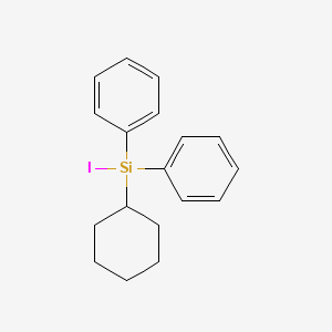 Cyclohexyl(iodo)diphenylsilane