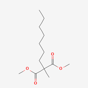 Dimethyl heptyl(methyl)propanedioate