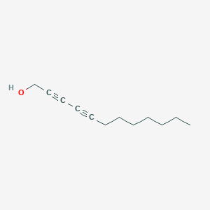 molecular formula C12H18O B14346642 2,4-Dodecadiyn-1-ol CAS No. 95667-32-6