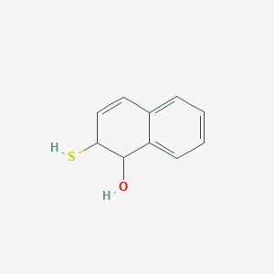 molecular formula C10H10OS B14346681 2-Sulfanyl-1,2-dihydronaphthalen-1-ol CAS No. 90569-80-5