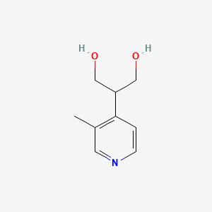 2-(3-Methylpyridin-4-yl)propane-1,3-diol