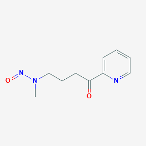 N-Methyl-N-[4-oxo-4-(pyridin-2-yl)butyl]nitrous amide