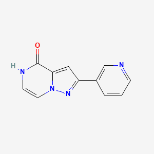 2-(Pyridin-3-yl)pyrazolo[1,5-a]pyrazin-4(5H)-one