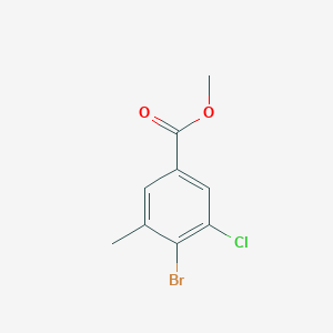 Methyl 4-bromo-3-chloro-5-methylbenzoate