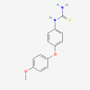 1-(4-(4-Methoxyphenoxy)phenyl)thiourea