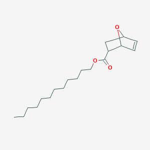 molecular formula C19H32O3 B14346873 Dodecyl 7-oxabicyclo[2.2.1]hept-5-ene-2-carboxylate CAS No. 90892-19-6