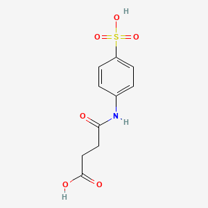 4-Oxo-4-(4-sulfoanilino)butanoic acid