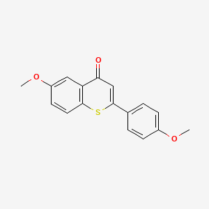 6-Methoxy-2-(4-methoxyphenyl)-4H-1-benzothiopyran-4-one