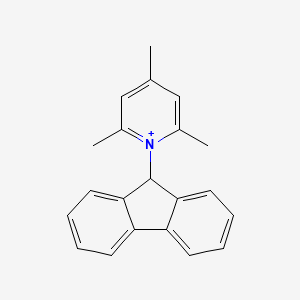 1-(9H-Fluoren-9-yl)-2,4,6-trimethylpyridin-1-ium