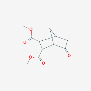 molecular formula C11H14O5 B14346885 Dimethyl 5-oxobicyclo[2.2.1]heptane-2,3-dicarboxylate CAS No. 92076-18-1