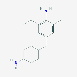 4-[(4-Aminocyclohexyl)methyl]-2-ethyl-6-methylaniline