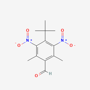 4-tert-Butyl-2,6-dimethyl-3,5-dinitrobenzaldehyde