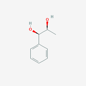 molecular formula C9H12O2 B143470 (1R,2S)-1-苯基丙烷-1,2-二醇 CAS No. 40421-52-1