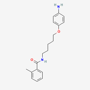 N-[5-(4-Aminophenoxy)pentyl]-2-methylbenzamide