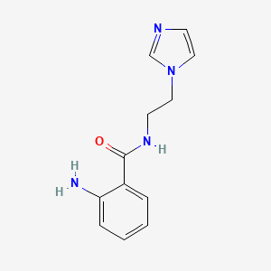 2-Amino-N-[2-(1H-imidazol-1-yl)ethyl]benzamide