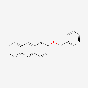 molecular formula C21H16O B14347114 2-(Benzyloxy)anthracene CAS No. 93245-49-9