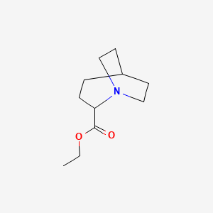 Ethyl 1-azabicyclo[3.2.2]nonane-2-carboxylate