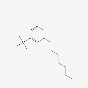 molecular formula C21H36 B1434717 1,3-Di-tert-butyl-5-heptylbenzene CAS No. 1643540-34-4