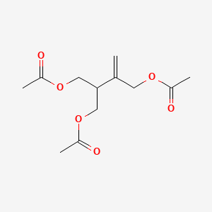 4-(Acetyloxy)-3-[(acetyloxy)methyl]-2-methylidenebutyl acetate