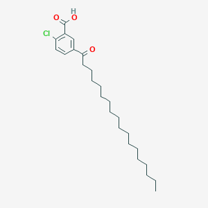 2-Chloro-5-octadecanoylbenzoic acid