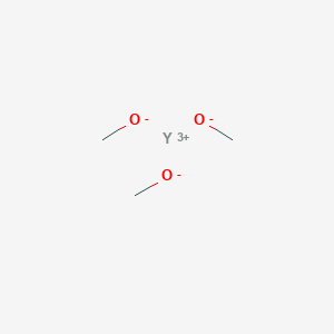 molecular formula C3H9O3Y B14347194 Yttrium trimethoxide CAS No. 90397-40-3