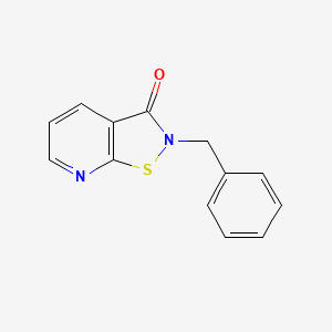 2-Benzyl-[1,2]thiazolo[5,4-b]pyridin-3-one