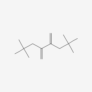 molecular formula C14H26 B14347307 Octane, 2,2,7,7-tetramethyl-4,5-bis(methylene)- CAS No. 90822-63-2