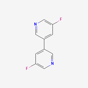 molecular formula C10H6F2N2 B1434735 5,5'-Difluoro-3,3'-bipyridine CAS No. 1820649-33-9
