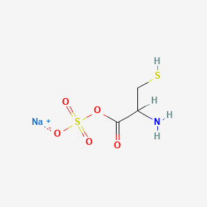 3-Mercaptoalanine hydrogensulfate sodium salt sesquihydrate