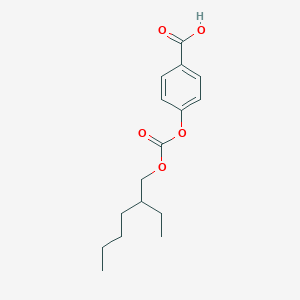 4-({[(2-Ethylhexyl)oxy]carbonyl}oxy)benzoic acid