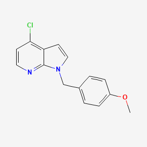 4-chloro-1-(4-methoxybenzyl)-1H-pyrrolo[2,3-b]pyridine