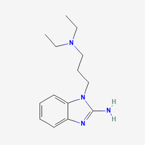 1H-Benzimidazole-1-propanamine, 2-amino-N,N-diethyl-