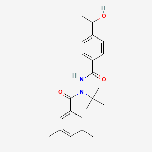 molecular formula C22H28N2O3 B1434742 替补芬诺酯-1-羟乙基 CAS No. 163860-36-4