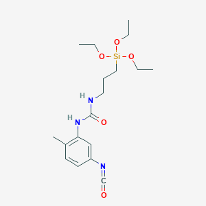 N-(5-Isocyanato-2-methylphenyl)-N'-[3-(triethoxysilyl)propyl]urea