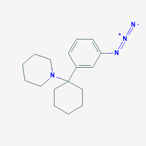 1-[1-(3-Azidophenyl)cyclohexyl]piperidine