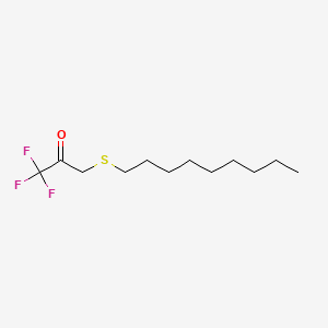 1,1,1-Trifluoro-3-nonylsulfanylpropan-2-one