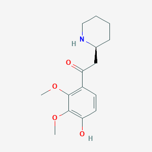 molecular formula C15H21NO4 B1434749 Caulophyllumine A CAS No. 1009318-60-8