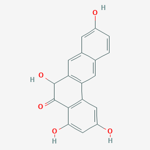 2,4,6,9-Tetrahydroxytetraphen-5(6H)-one