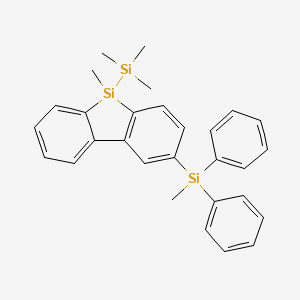 5-Methyl-2-[methyl(diphenyl)silyl]-5-(trimethylsilyl)-5H-dibenzo[b,d]silole