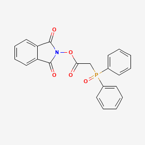 2-{[(Diphenylphosphoryl)acetyl]oxy}-1H-isoindole-1,3(2H)-dione